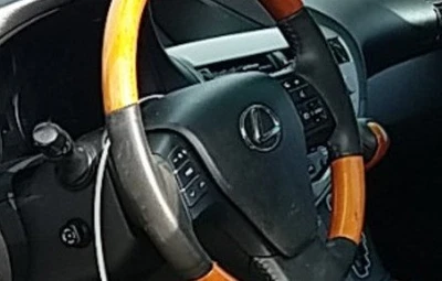 Bolsa de aire para rueda del conductor Lexus RX350 2010-2012 OEM LKQ Foto 1 de 3