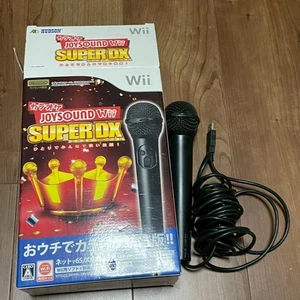 Karaoke Joysound Nintendo Wii u Official microphone HUDSONcontroller RVL-R-S3JS - Picture 1 of 9