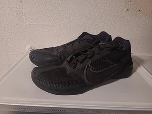 Nike React Metcon Turbo Triple Black Training CT1243-002 Shoe Men's Size 10 - Picture 1 of 6