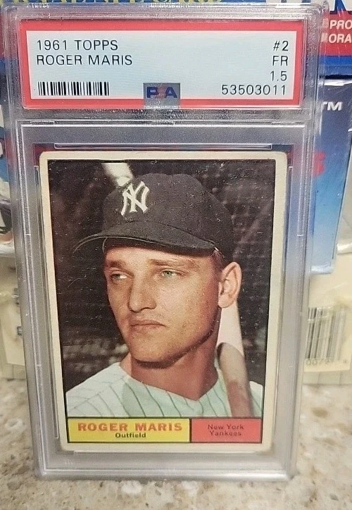 1961 Topps - Whitey Ford #160 Psa 1.5 New York Yankees  - Image 1 of 3