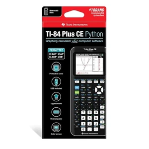 Texas Instruments TI-84 Plus CE Python Graphing Calculator - Black *BRAND NEW* - Picture 1 of 8