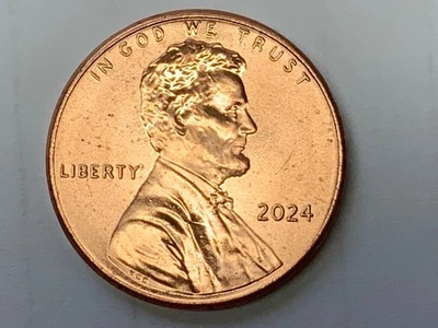 2024 P Lincoln Cent. doubled die Obverse. - Image 1 of 4