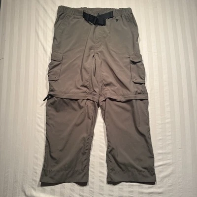 BSA Uniform Switchback Pants Adult 33x27 Convertible Cargo Green Boy Scouts - Image 1 of 4
