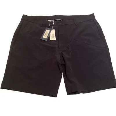 Cutter & Buck Navy Blue Men's Flat Front Golf Shorts, US Size 40,  9" leg length - Image 1 of 4