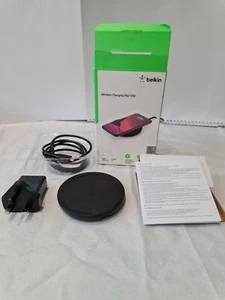 Belkin 15W Wireless FastCharging Pad for Apple Samsung Google LG - Universal 15W - Zdjęcie 1 z 3