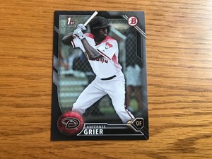 2016 Bowman paper Anfernee Grier parallel #’d 360/499