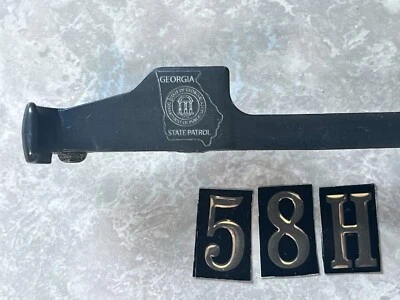 Conjunto de diapositivas Ruger Mini 14/30 GEORGIA STATE PATRUL marcado azul #58H Foto 1 de 4