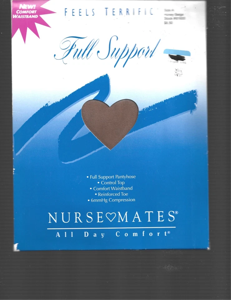 Pantimedias Nurse Mates Soporte Completo, Talla A, Beige Miel, Puntera Reforzada Foto 1 de 1