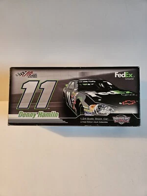 DENNY HAMLIN #11 FED EX GROUND 2007 MONTE CARLO SS  DIECAST  SIGNED - Image 1 of 4