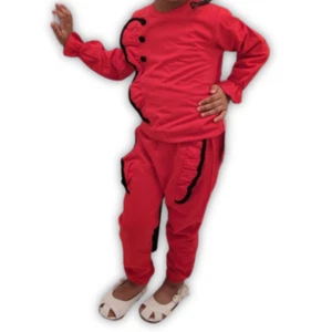Girls' Red Two-Piece Outfit, Size 3-4 Years - Picture 1 of 1