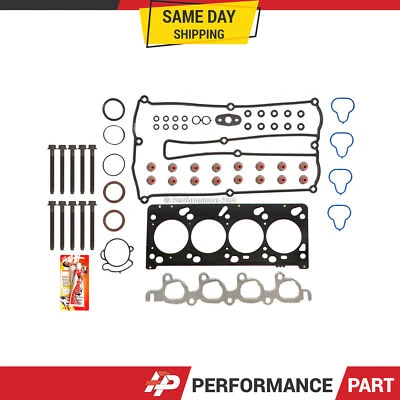 Conjunto de parafusos de junta de cabeça para 01-03 Ford Cougar Escort ZX2 2.0 DOHC 16V VIN 3 - Imagem 1 de 4