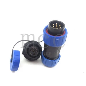 SP21 IP67 7Pin Panel Waterproof Connector Plug Socket,Industrial Power Connector - Picture 1 of 7
