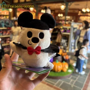 2024 HKDL Fantasma Topolino Illuminazione Spalla Magnetica Pal Peluche Halloween Autentico - Foto 1 di 1