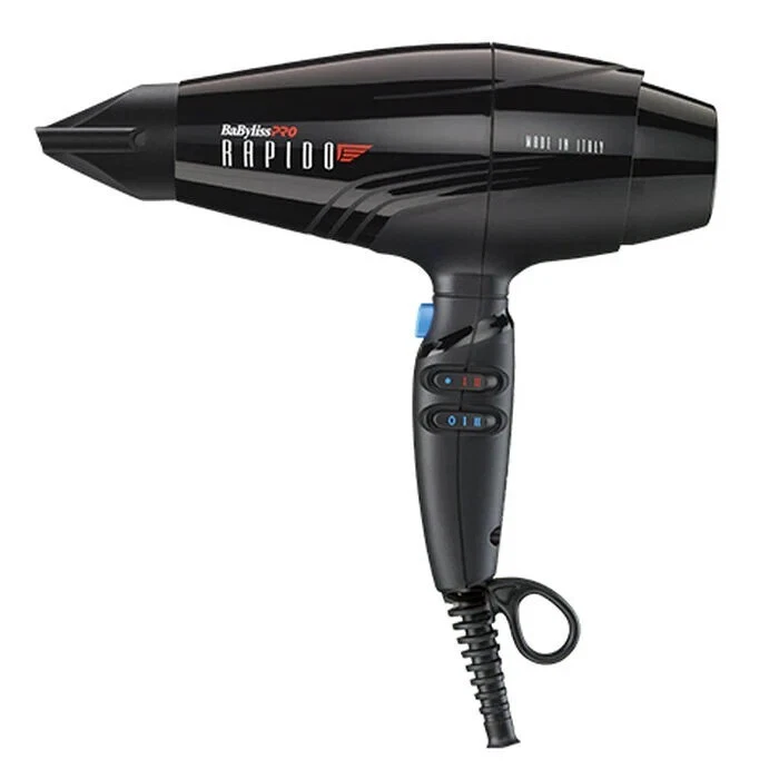 BaBylissPRO BABF7000 Rapido Professional Hair Dryer - Black