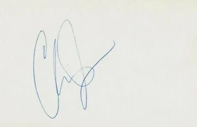 "Colorado Rockies" Chris Jones Hand Signed 3X5 Card COA - Image 1 of 2