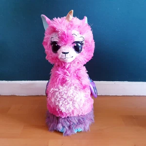 Hatchimals Wow Lalacorn Alpaka pink Langhals getestet elektronisches Haustier - Bild 1 von 6