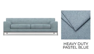 KRAMFORS 3-Sitzer IKEA Sofabezug - strapazierfähig / pastellblau - Bild 1 von 3