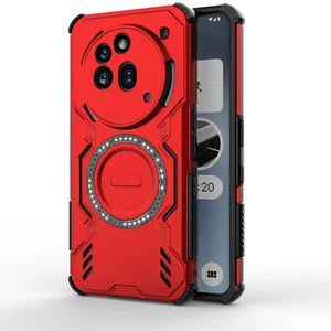 Pour Rien Téléphone (3a) Pro, Armure Hybride Sans Fil Housse de Charge Magnétique - Photo 1 sur 20