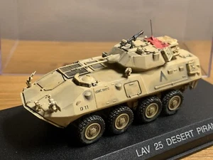 Lav 25 Desert Pirahna 1/72 Metal Military Collectible. Outstanding Detail. - Picture 1 of 6
