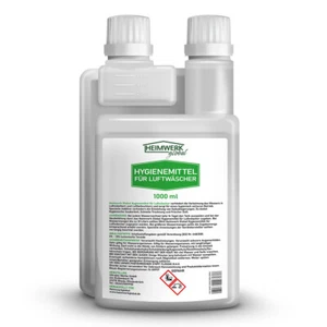 Heimwerkglobal Hygienemittel für 1000ml mit Dosierholfe Luftwäscher Luftreiniger - Bild 1 von 3