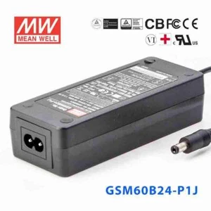 Mean Well GSM60B24-P1J Power Supply 60W 24V - Picture 1 of 5