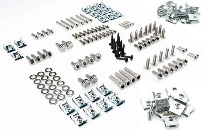 Aprila Sr 50 Bolt Fairing Sr50 Scooter Stainless Steel Set Clips Clamps A2 - Image 1 of 2