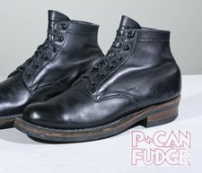 WHITE'S Boots Semi Dress 10.5 D Black Chromexcel Leather Wesco Red Wing