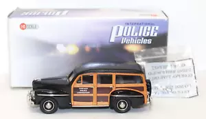 Brooklin IPV 45 1948 Ford V8 Woody Wagon Chicago Police Lab 1:43 Mint/ Box 2017 - Picture 1 of 7