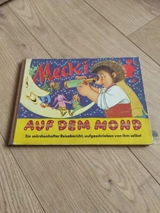 Mecki auf dem Mond - Hammerich & Lesser 1. Auflage1959 (10555) - Bild 1 von 3