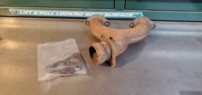 Colector de escape cargador Polaris 398 tubo en Y con herrajes/juntas Foto 1 de 3