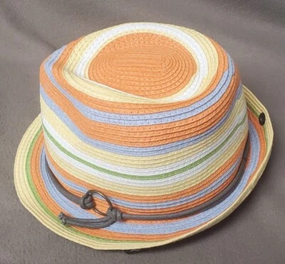 Винтажная многоцветная шляпа-федора Peter Grimm - Изображение 1 из 4