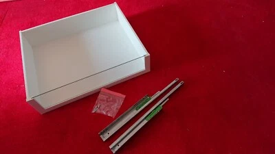 IKEA PAX schublade 75cm breit 58cm tief weiss mit Glas Kleiderschrank  neuwertig - Bild 1 von 3