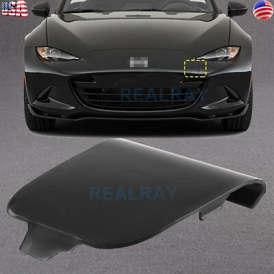 Крышка буксировочного крюка для переднего бампера Mazda MX-5 2,0 л 2016 2017 2018 2019 годов выпуска N24350A11BB - Изображение 1 из 4