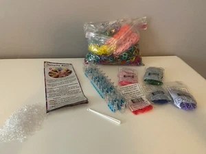 Rainbow Loom Set mit extra Loom Bands Clips und Anweisungen - Bild 1 von 10