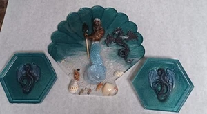 Islander Merman with Dragons, - Picture 1 of 3