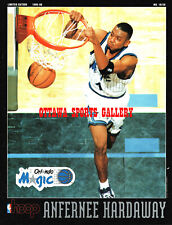 1996 ANFERNEE HARDAWAY LIMITED EDITION NBA HOOP LICENSED PHOTO (B018)         