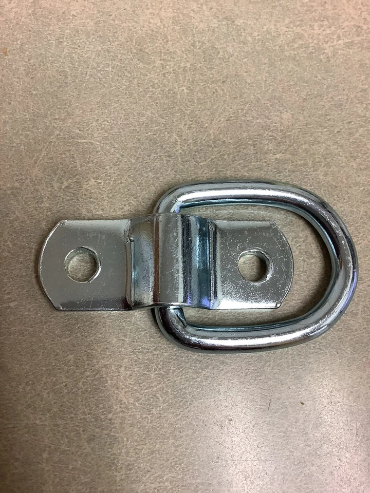 Cuerda CURT 83730 Anillo en D Acabado de Zinc a Granel para Gestión de Carga - 1200lbs. Capacidad Foto 1 de 3