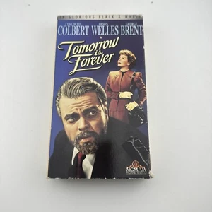 Tomorrow Is Forever (VHS, 1992) - Claudette Colbert - Orson Welles - Picture 1 of 3