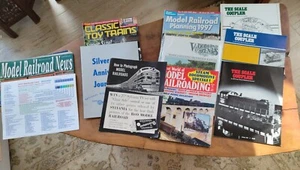 Lot 11 Model Train Railroad Magazines Scenics Steam HO Photography DCC Shortcuts - Bild 1 von 10