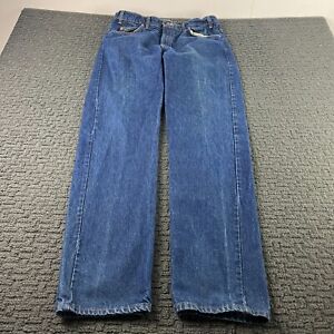 Vintage Levis Jeans Mens 36x34 (35x34) Blue 505 Straight Leg Orange Tab 90s