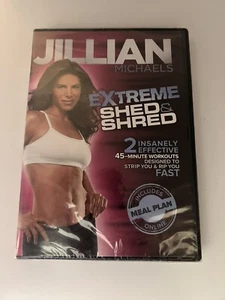 Jillian Michaels Extreme Shed & Shred DVD Video Exercise Fitness New Sealed - Picture 1 of 6