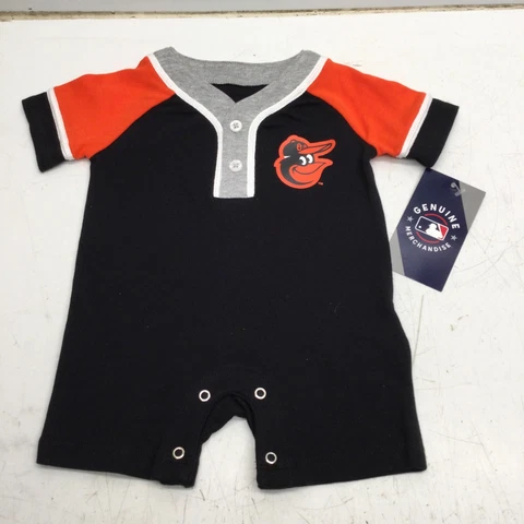 Baltimore Orioles Short Sleeve Romper NWT Cover
