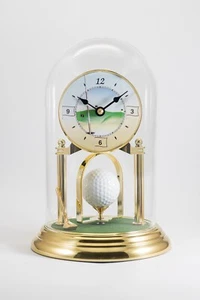 Pendeluhr für Golf-Liebhaber mit neutralem Golfball (austauschbar) - Bild 1 von 1