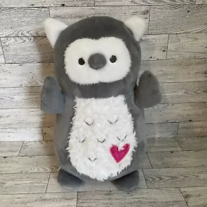 Squishmallow Nikita die Eule Hug Mees 12 Zoll KellyToy Hugmees Plüschtier mit Herz - Bild 1 von 9