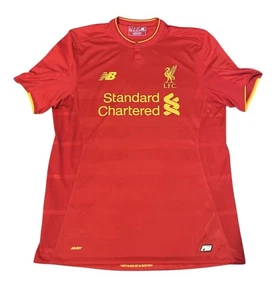 New Balance Liverpool FC 2016/17 Home Shirt #11 Firmino / SMALL - Picture 1 of 12