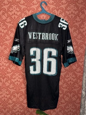 Camiseta rara de los Philadelphia Eagles NFL talla L para hombre Westbrook #36 multicolor Foto 1 de 4