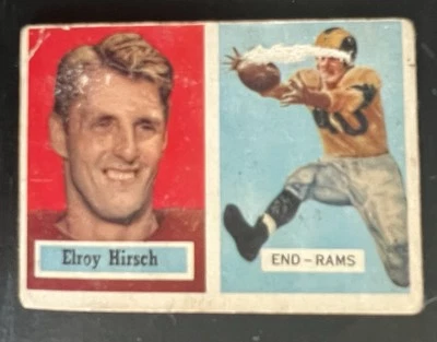 1957 Topps - Elroy Hirsch #46 - Image 1 of 2