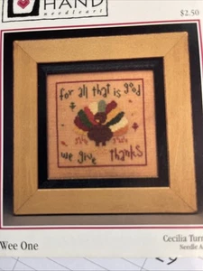 Wee Gobbler Cross Stitch Chart From Heart In Hand - Picture 1 of 3