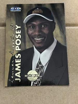 1999-00 FLEER TRADITION - JAMES POSEY NUGGETS ROOKIE #208 - Image 1 of 2