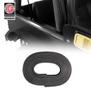 Hardtop Rubber Seal Kit Weatherstrip Black for Jeep Wrangler YJ 1987-1995 - Bild 1 von 11